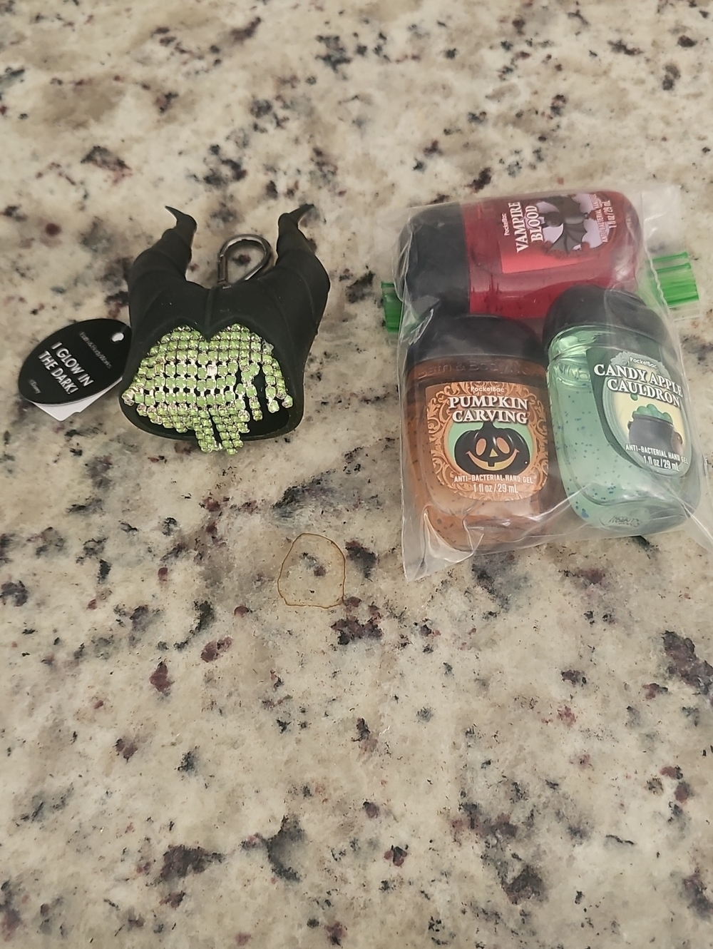 Bath & Body Works Black Malificent Glow-In-The-Dark Holder